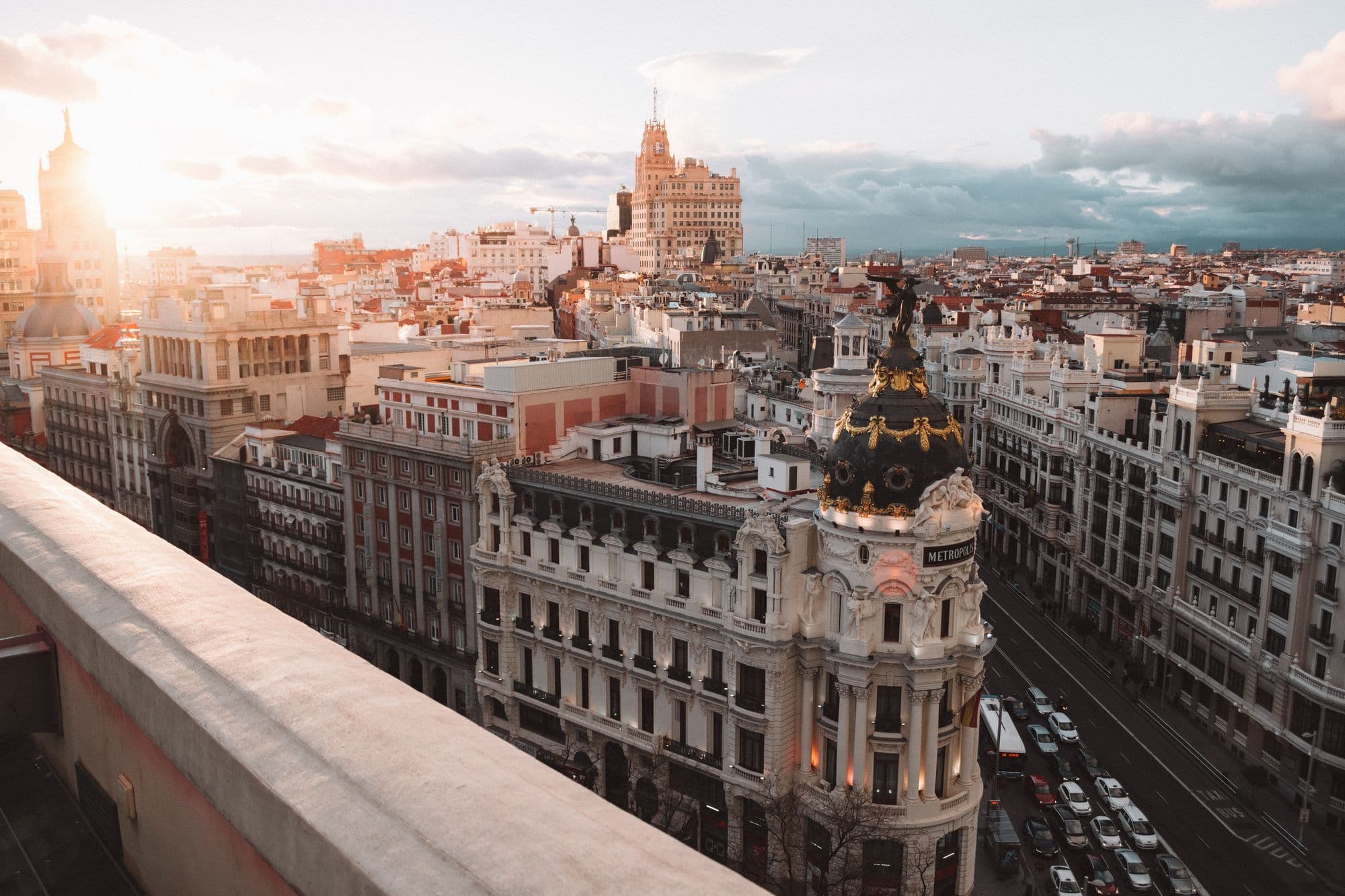 A picture of a city