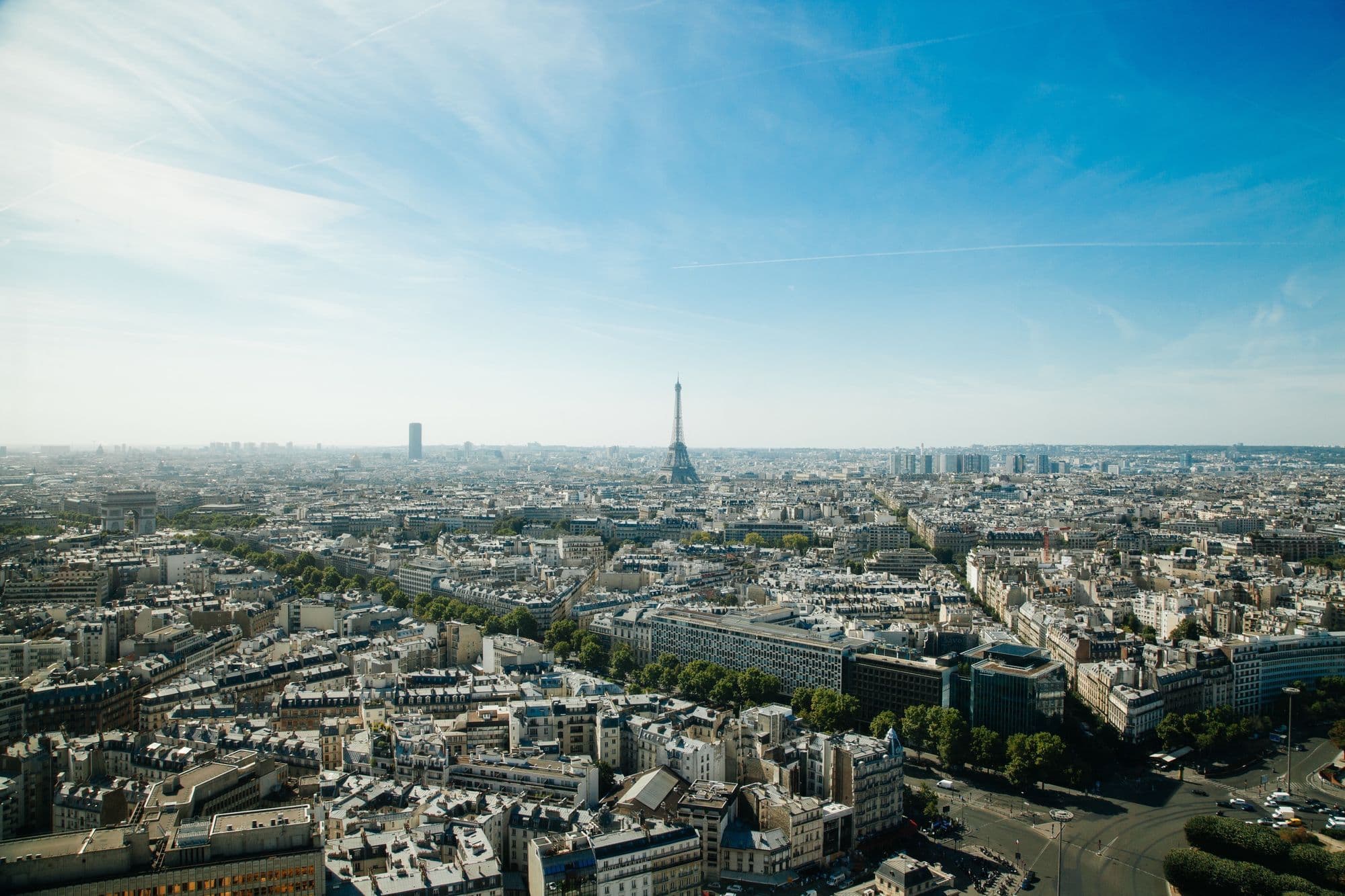 A picture of a city
